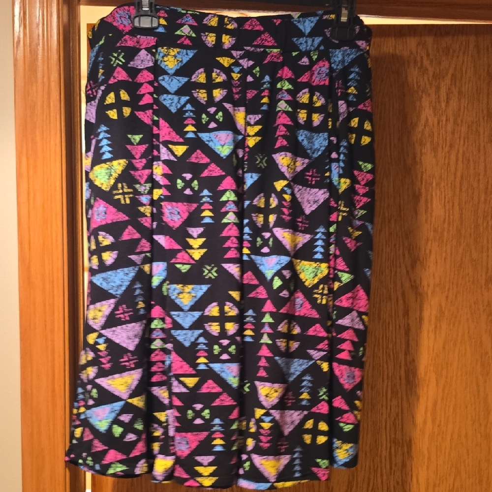 Lularoe Madison Skirt Euc
